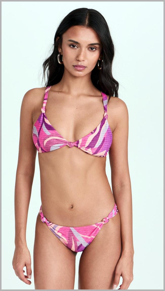 MIKOH Lula Bikini Top - Psychedelic - [M] Price Integrity Rank ( 0 )
